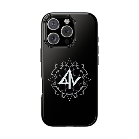 Tough Black Phone Case with Aether Velo Logo